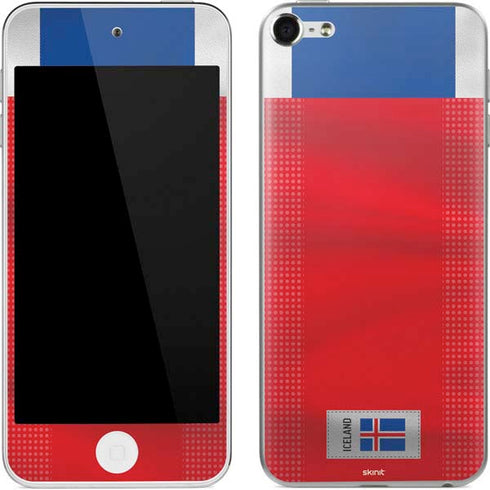 Iceland Soccer Flag Apple iPod Skin